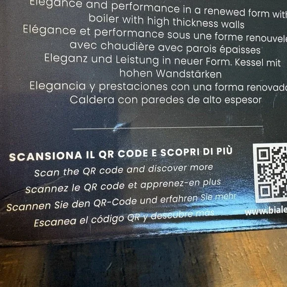 Bialetti Venus Coffee Espresso Maker 6 Cups Induction Stainless 00007255 - Picture 16 of 16